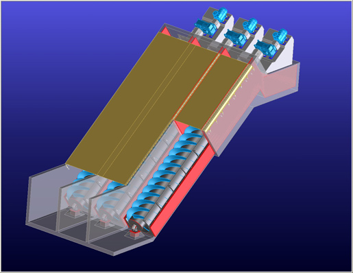 Screw pump station for Shell, Qatar, Middle East 